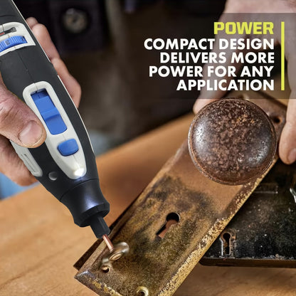 Power Tools NEWONE 12V Cordless Rotary Tool Kit with 2.0Ah Battery, Six Speeds and 48 Piece Accessories