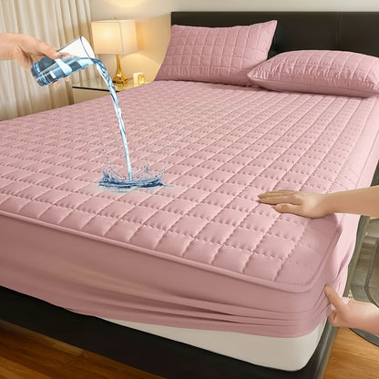 Mattress Protector Cover Soft Breathable Cooling Fitted Sheet Twin Full Queen King Deep Pocket Machine Washable Bed Cover for Home Hotel