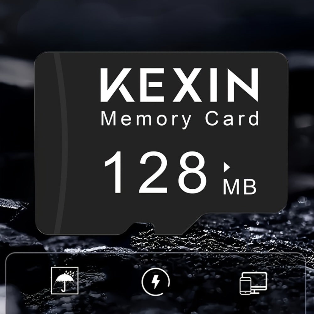 5-Pack SD Card 128MB 512MB KEXIN – Class 4 TF Flash Memory Cards for Phone Camera Tablet Laptop Car Audio Game Console
