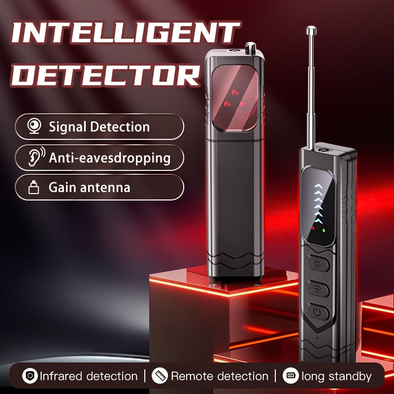 Camera Detector with Anti-Eavesdropping and Anti-Stealing Detection