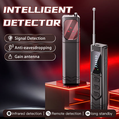 Camera Detector with Anti-Eavesdropping and Anti-Stealing Detection