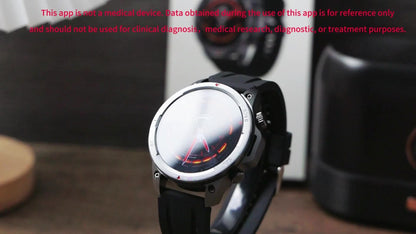 Smartwatch GPS NFC for Men – AI Voice Calling, 360×360 HD Screen, Built-in Compass, Motion Trajectory, Heart Rate Sleep Fitness