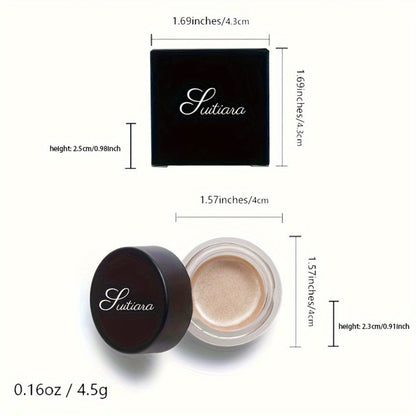 Jelly Gel Eyeshadow 2 Pack Sunset Copper Shimmer High Gloss Metallic Finish Fade Resistant, for Makeup, Travel and Everyday Vanity Use