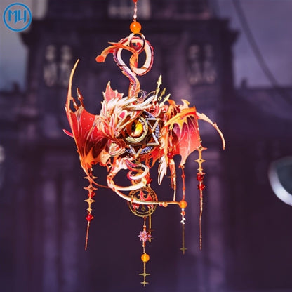 3D Metal Puzzle Model Kit, God's Eye & Angel's Eye MU Assembly, Laser-Cut DIY Craft, Artistic Home & Office Decor