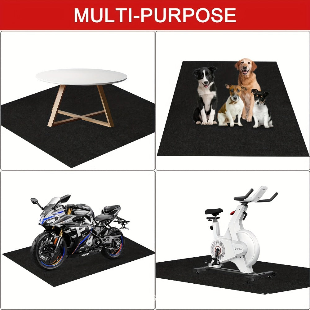 Garage Floor Mat Heavy Duty Oil-Absorbing Non-Slip – Waterproof Washable Workshop Mat for Cars, Trucks, SUVs & Motorcycles