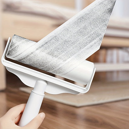Lint Roller with 49-Inch Extendable Handle for Pet Hair Removal – Reusable Sticky Roller for Sofa, Carpet, Clothes, Floor & Furniture