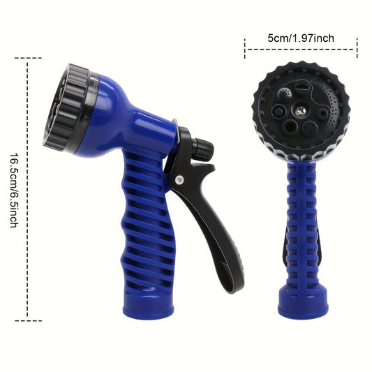 100 Foot Car Wash Hose Kit with 7-Mode High-Pressure Spray Nozzle – Tangle-Free, Kink-Resistant, Lightweight & Rust-Proof Garden Hose
