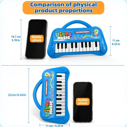 Kids Mini Piano Keyboard 13 Keys, Portable Electronic Music Toy for Toddlers with the Listed Color, Size or Set Options for Everyday Use