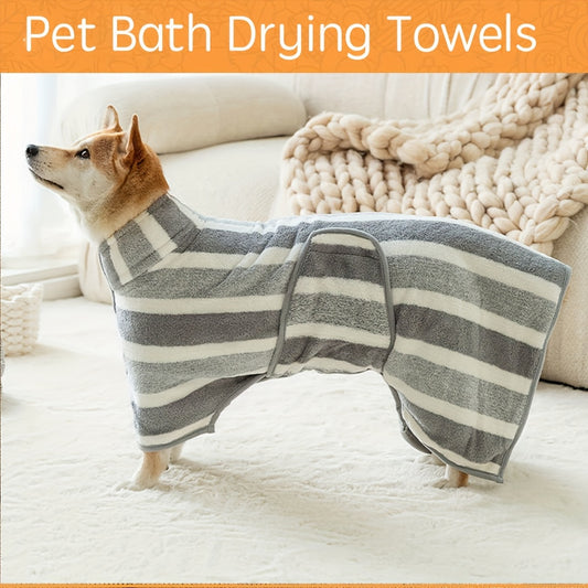 Microfiber Pet Towel Quick-Dry Super Absorbent Dog Bath Towel for Bathing Swimming Beach Outdoor S M L Gray Soft Lightweight Dog Grooming