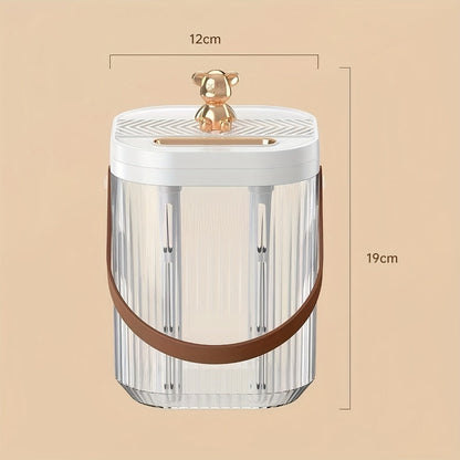 Large Humidifier 2L Smart 2-in-1 with Night Light, Dual Nozzle, 3 Mist Modes, Auto Shut-Off, Dry Burn Protection
