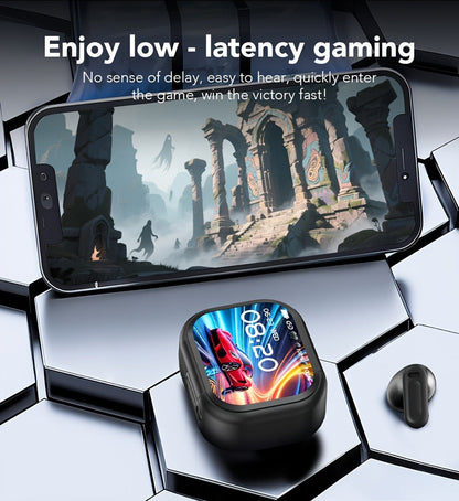 131 Language AI Translator Headset HTC NE20 Wireless 6.0 Smart LCD Touch Screen Gaming for Bedside Audio, Alarms and Room Entertainment