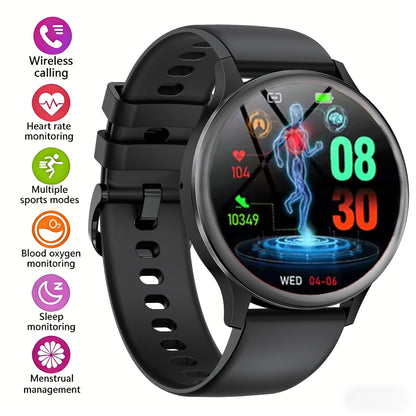 Flashlight Compass Outdoor Smartwatch for Men 100+ Sport Modes Sleep Monitor Pedometer Calorie Tracker for a Home Lash Beauty Routine