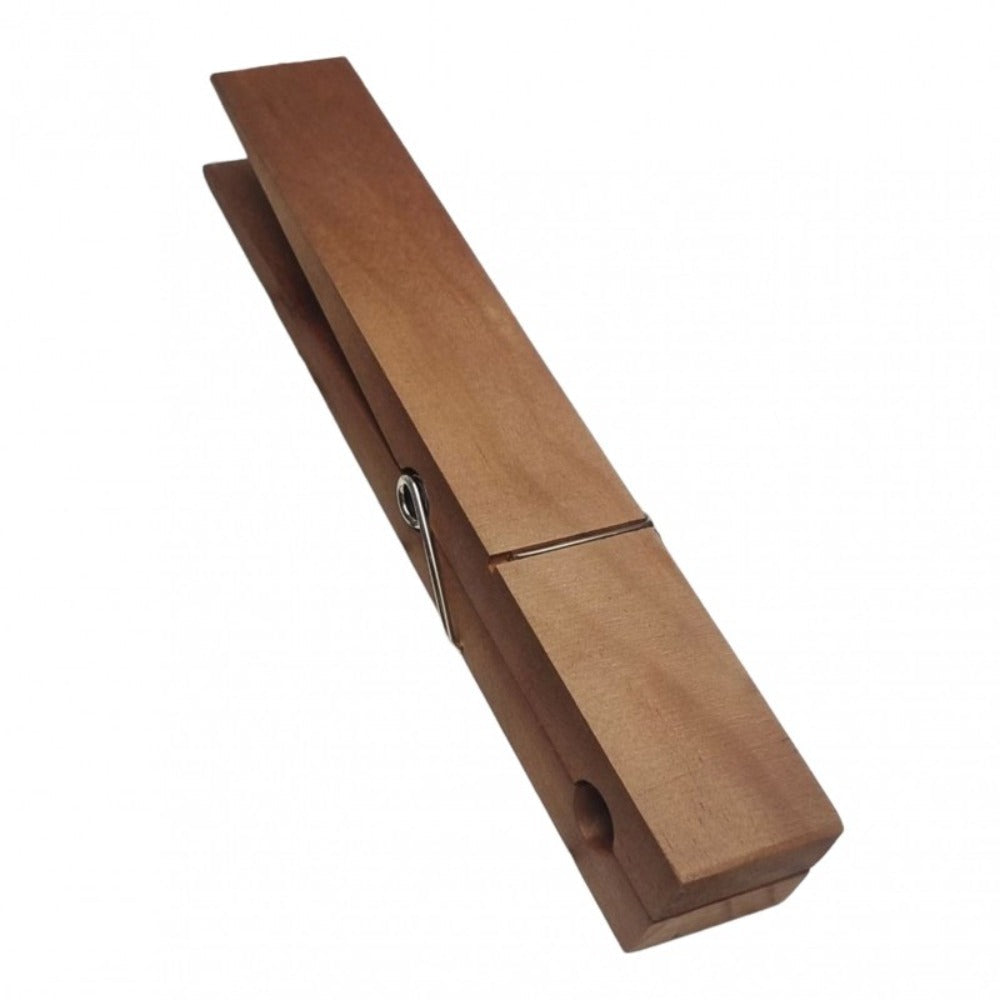 Wooden Clothespins Heavy Duty Laundry Clips – Oversized Clothes Pins for Bathroom, Kitchen & Outdoor Drying, Rust-Resistant Wood Towel Clip