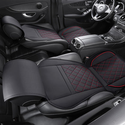 Car Seat Covers Front Pair with Full-Surround High-Back Design and Fifteen Color or Pattern Options