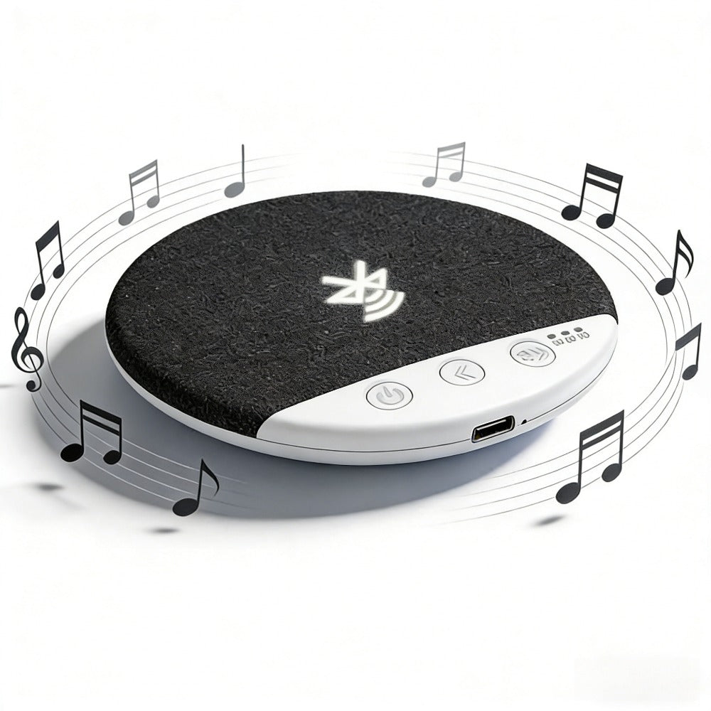Ultra Slim Under Pillow Sleep Speaker with White Noise, Bluetooth 5.4 Pillow Headphones for Side Sleepers
