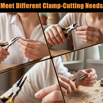 Jewelry Making Pliers Set 3/14pcs Tool Kit - Professional Round Nose, Flat Nose & Needle Nose Pliers