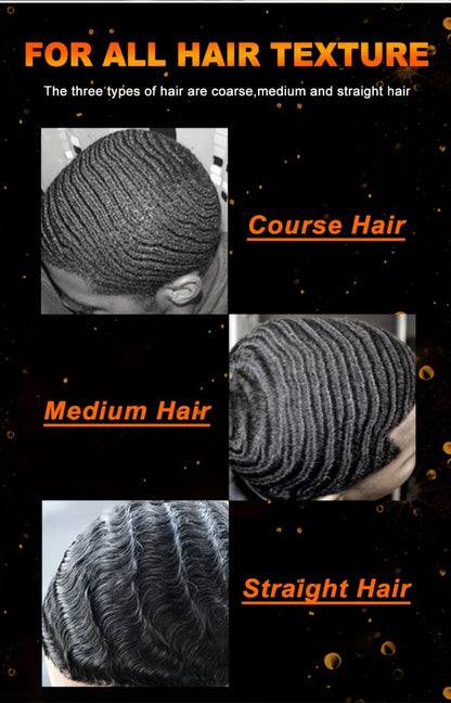 360 Wave Pomade Strong Hold Hair Styling with Jojoba Oil – Frizz Control Moisturizing Formula for Dreads Locks Twists Coily Curly Wavy Hair