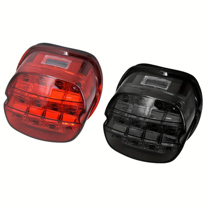 Harley Davidson LED License Plate Light with Turn Signal for Sportster Dyna Touring Road King Electra Glide – Brake Running Lamp