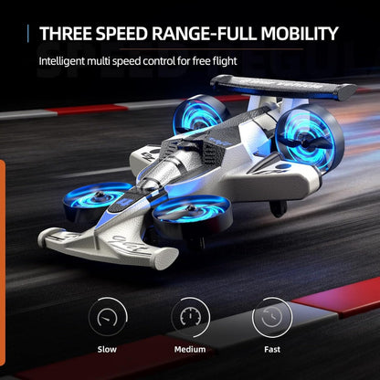 RC Flying Car Drone Combo for Kids with the Listed Color, Size or Set Options for Everyday Use