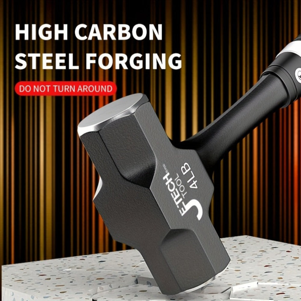 Octagonal Hammer 2/3/, Handle, Professional Masonry & Demolition Sledge Hammer for Stone, Concrete