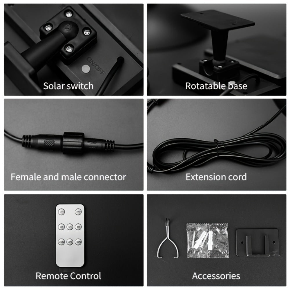 Solar Pendant Light Indoor Outdoor Hanging Light Fixture 3200mAh Rechargeable - 3 Brightness for an Everyday Personal Care Routine