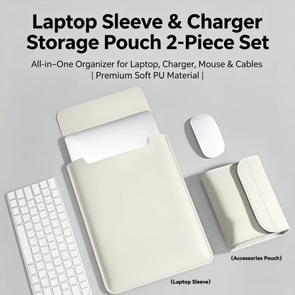 Laptop Bag Padded Sleeve for 13 to 16-Inch Devices with Carrying Strap, Inner Liner Pouch and Fourteen Variants