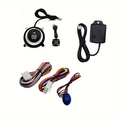 Car Remote Start Controller – 12V Universal Remote Engine Start & Door Lock System, Keyless Entry Starter Kit for Cars with Standard 12V