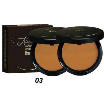 Matte Setting Powder Palette Waterproof Sweat-Proof Buildable Coverage with Squalane Formula
