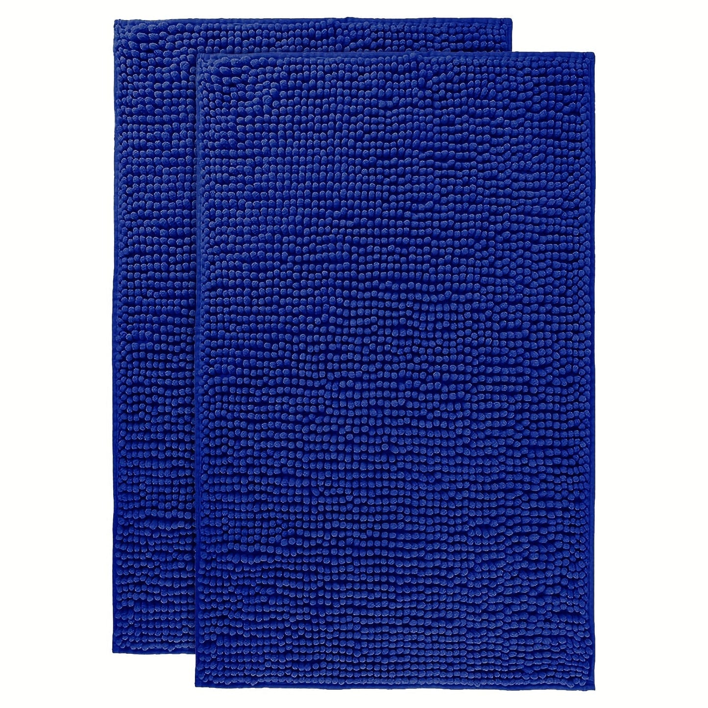 Chenille Bath Rug Extra Thick Bathroom Mat, Multiple Sizes & Colors for Entryways, Bedrooms and Living Spaces