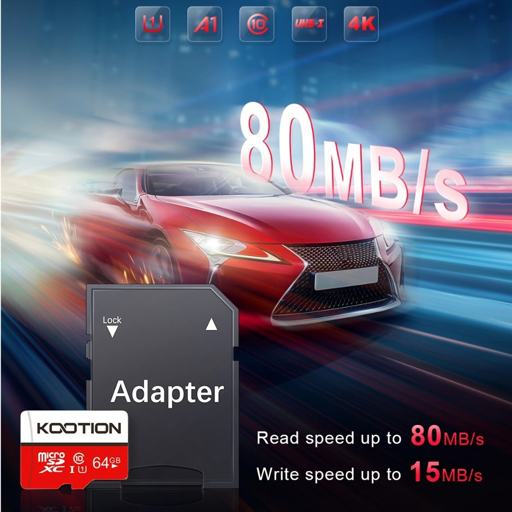 UHS-I C10 90MB/s Micro SD Card Bulk Pack with SD Adapter for an Everyday Personal Care Routine