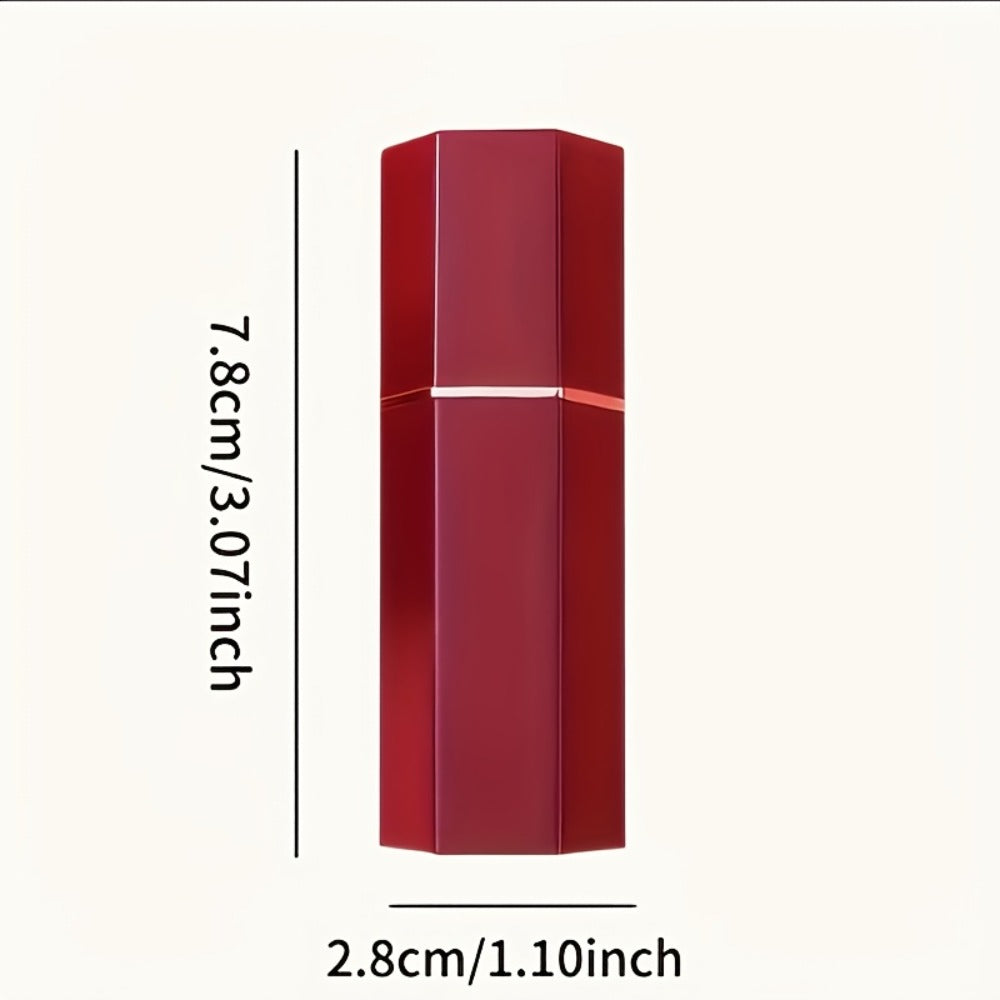 Lipstick Set, VividVeu 6-Piece Cream Bullet Collection with Numbered Rose, Red, Berry and Plum Shades