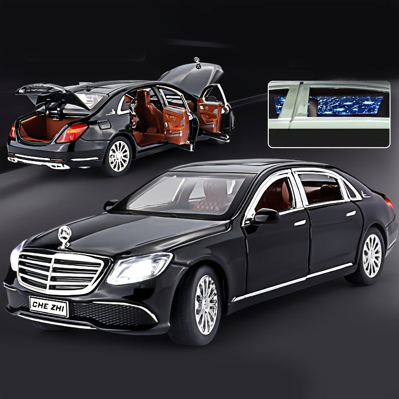 Mercedes-Benz E300 Diecast Car Model 1:24 Scale Zinc Alloy Static Replica, Openable Doors, Highly Detailed Collectible