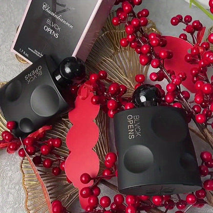 Men's Cologne Spray 3.4oz EDT Limited Edition Black & Red Temptation Fresh Woody Aromatic Fragrance Gift for Him