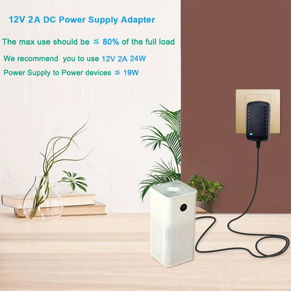 12V 2A AC DC Power Supply Adapter 11-in-1 with 10 Tips 100-240V 50-60Hz Universal DC Transformer for an Everyday Personal Care Routine