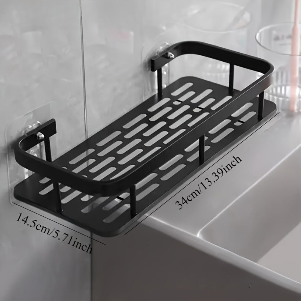 Shower Caddy Wall Mounted Stainless Steel 2-Pack – Rust-Resistant 2-Tier Bathroom Shelf Organizer, Corner Storage Rack for Shower Bathtub