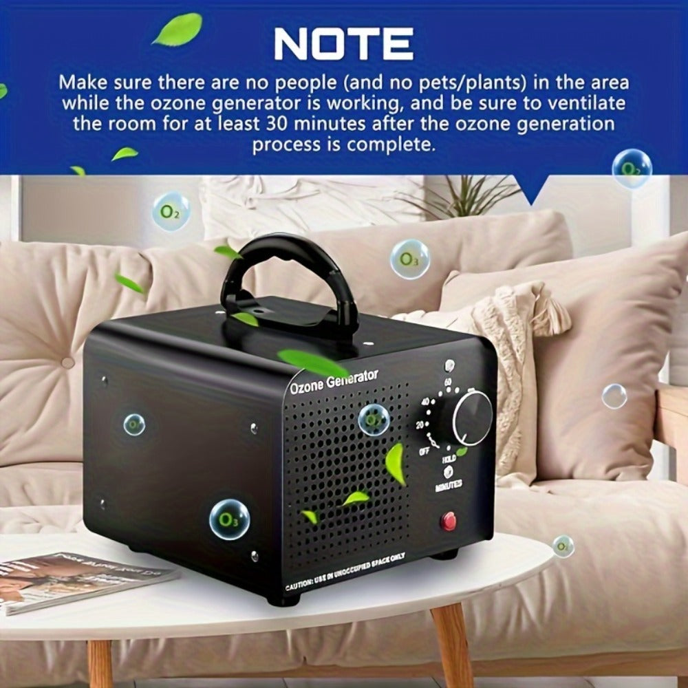 Ozone Generator 40, 000mg/h Commercial Odor Eliminator, O3 Ionizer Air Purifier Deodorizer with Timer for Home