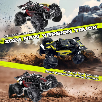 High Speed RC Off-Road Car 50km/h Remote Control Truck Tires ABS Body 2.4G Drift Racing Toy Boys Girls Birthday Halloween Gift