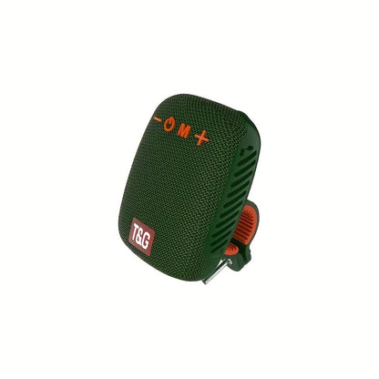 T&G 392 IPX5 Cycling Bluetooth Speaker, Compact Outdoor Wireless Speaker with TWS Stereo, FM Radio