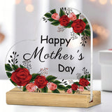 Heart-Shaped Acrylic Sign