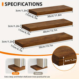 Brown-6pcs-3size