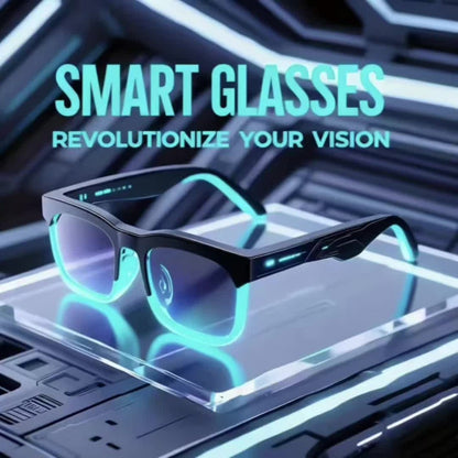 AI Translation Glasses & Wireless Headphones Bundle, Real-Time Multi-Language Translation, HiFi Audio