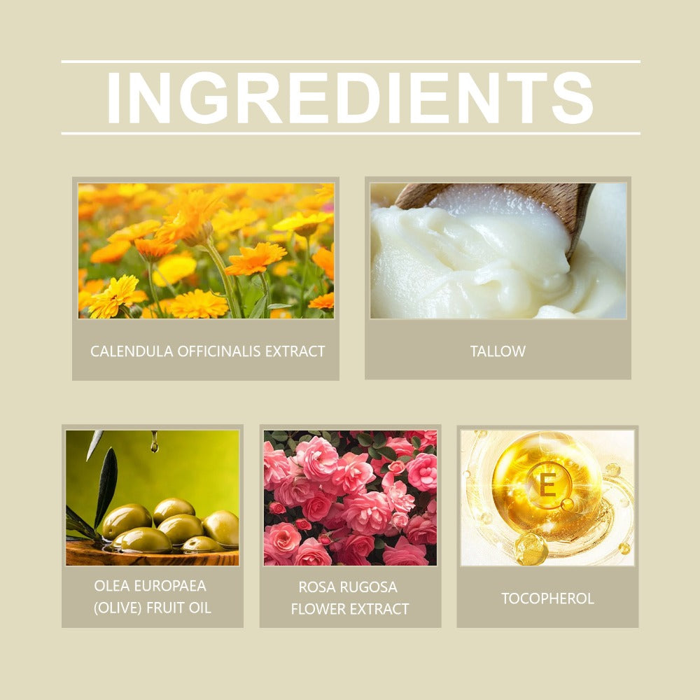 Shea Butter Cream Natural for Face & Body 60g - Deep Nourishing, Non-Greasy, Fast Absorbing, All Skin Types