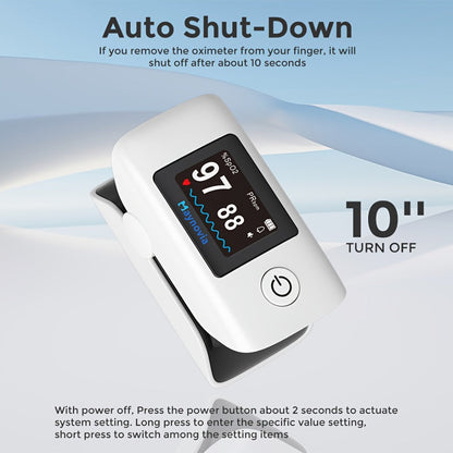 Blood Pressure Monitor Wrist Cuff with Oximeter Fingertip, Digital BP Machine Home Use, 120 Memory