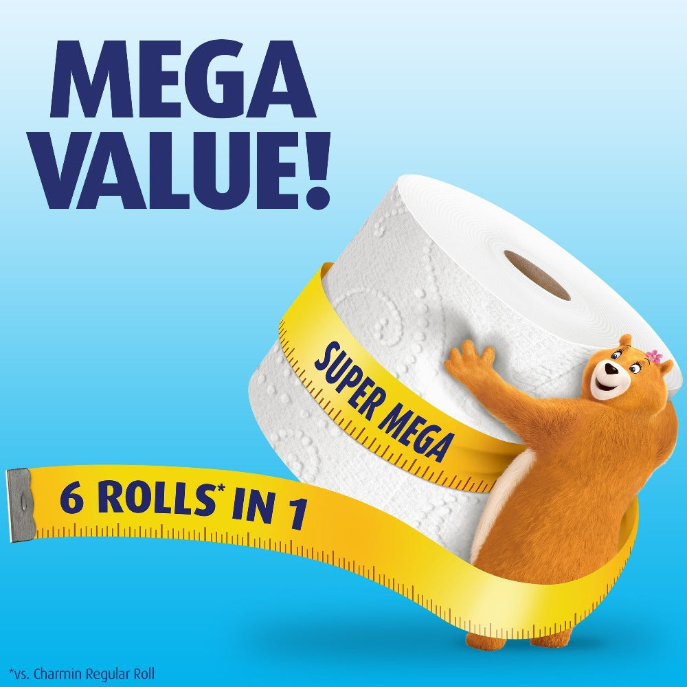 Charmin Ultra Toilet Paper Mega Roll - 2-Ply 200 Sheets per Roll, & Strong Bath Tissue, Available in Mega