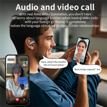 AI Translation Earbuds 144 Languages Real-Time Bluetooth 6.1 TWS Meeting Notes Noise Cancelling for an Everyday Personal Care Routine