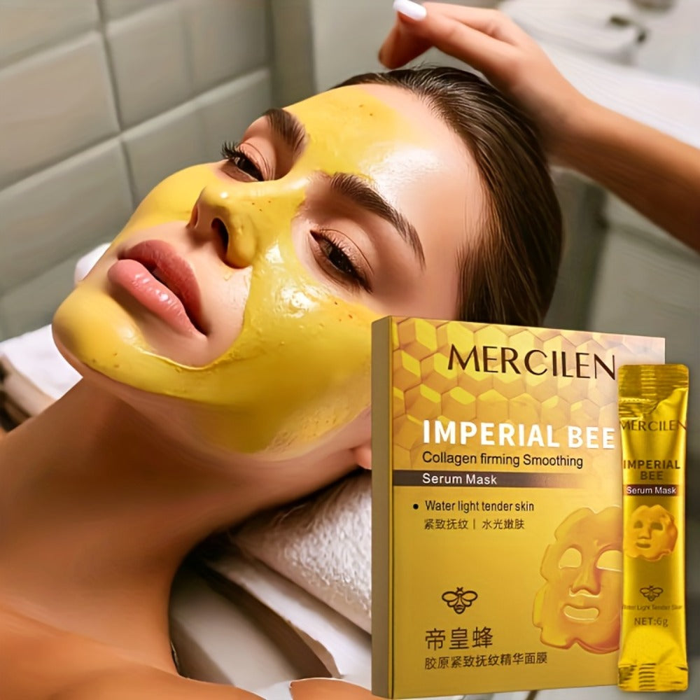 Propolis Face Mask 3 Boxes - Royal Jelly Hyaluronic Acid Niacinamide Squalane Deeply Sheet Mask