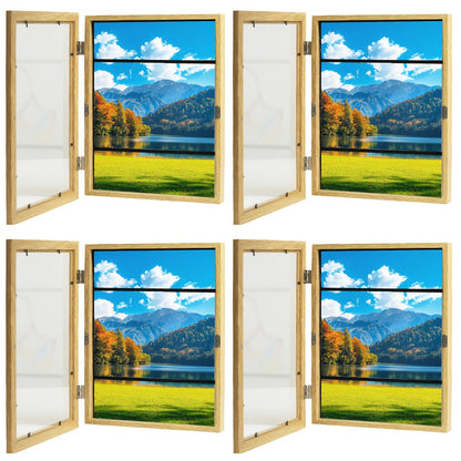 Kids Art Frames Front Opening Changeable Artwork Display Frames for Children Drawings Crafts Photos Wall Gallery – Set of 2 or 4