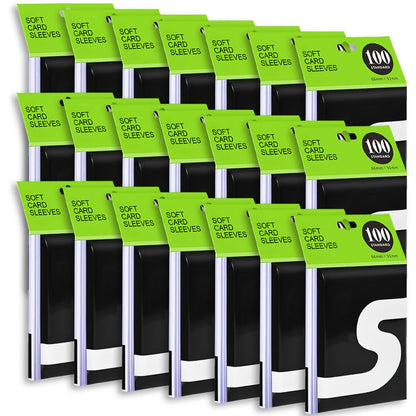 Penny Sleeves Trading Card Sleeves Bulk – Clear Soft Plastic Protector for Pokemon, Sports, Baseball, Football & Game Cards | 700 / 1500