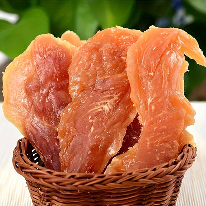 Dog Treats BLACK DUCK Chicken Jerky in 100g, 200g and 500g Package Options for Reward-Time Portioning