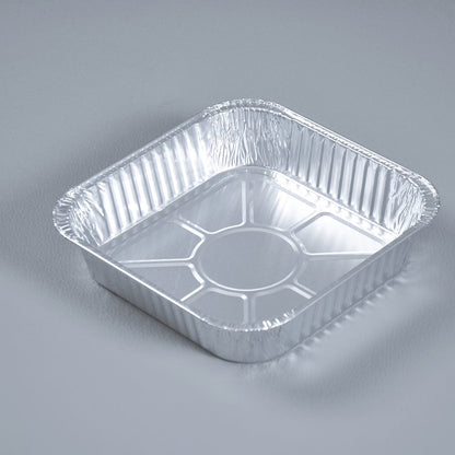 Aluminum Foil Pans 8x8 Inch 30 Pack with Lids Disposable Square Cake Pans, Baking Cooking Freezing & Meal Prep Containers